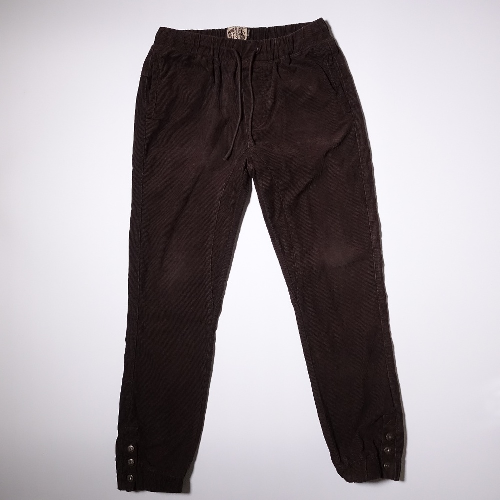 Born Fly Anytown USA corduroy brown pants - Size M